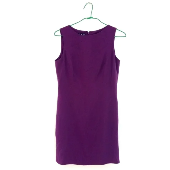 INC International Concepts | Dresses | International Concepts Little Purple Dress  Simple Fitted Sleeveless Solid | Poshmark